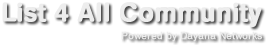 List4All Community - Free image hosting and item listing service