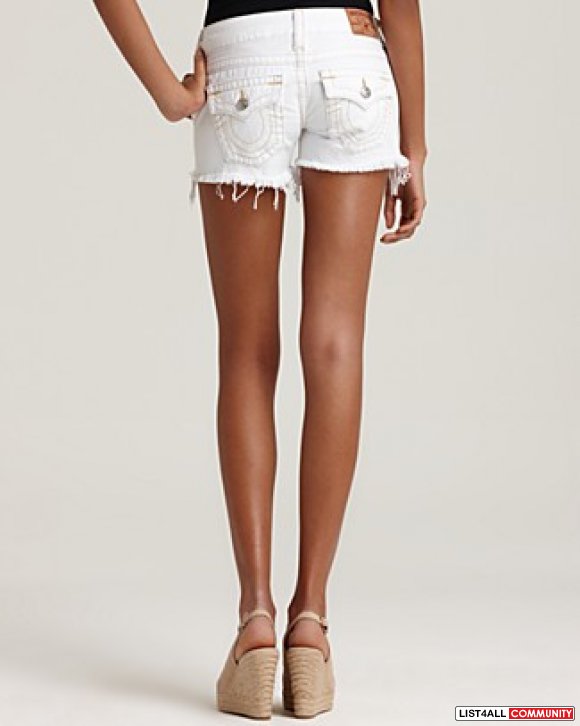 true religion keira shorts