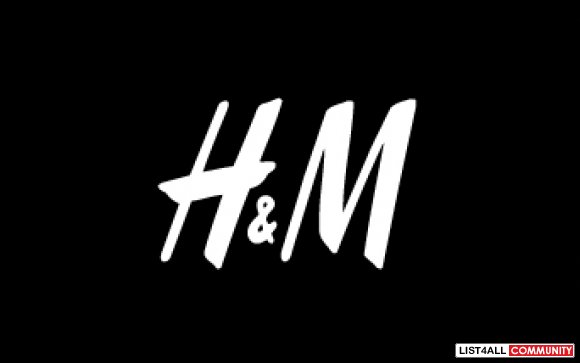 H&M Short Sleeve Longer Fit Gorgeous Black Top Shirt Women's M