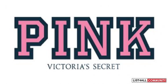 VICTORIA'S SECRET Long SleevePINK Logo Henley Tops Shirt Tee S/M/L
