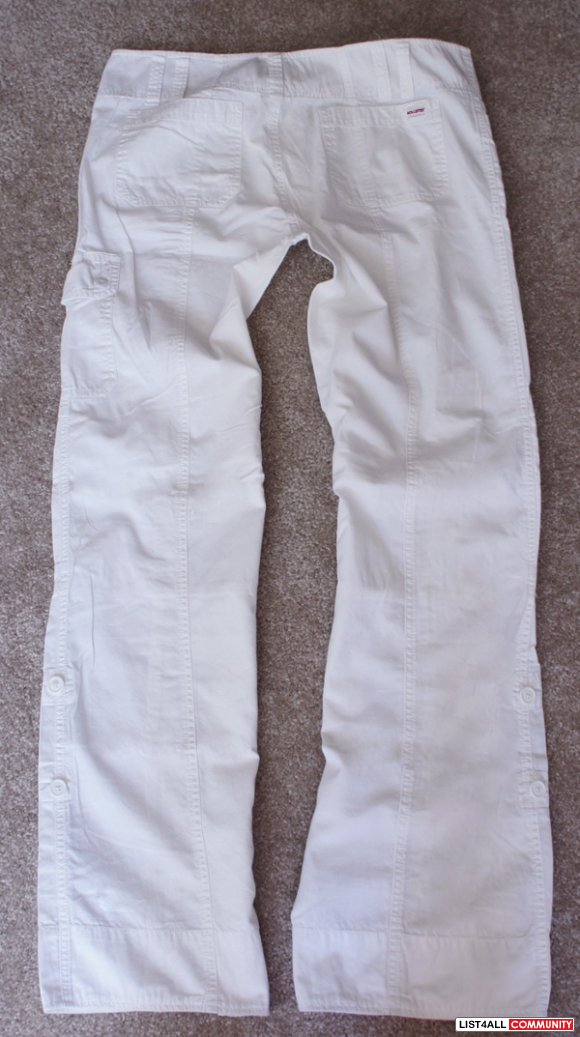 hollister cargo pants womens