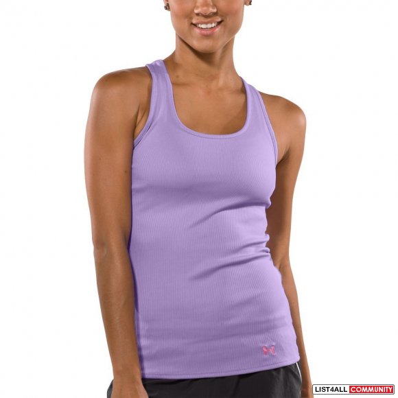 UNDER ARMOUR Heatgear Purple/Pink Victory Tank Top Women's M