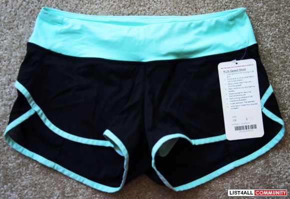 LULULEMON Run: Speed Short Athletic Gym Yoga Running Shorts 4