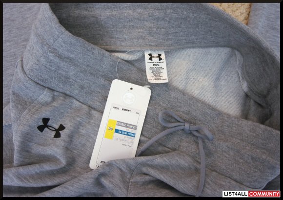 under armour grey sweatpants women's