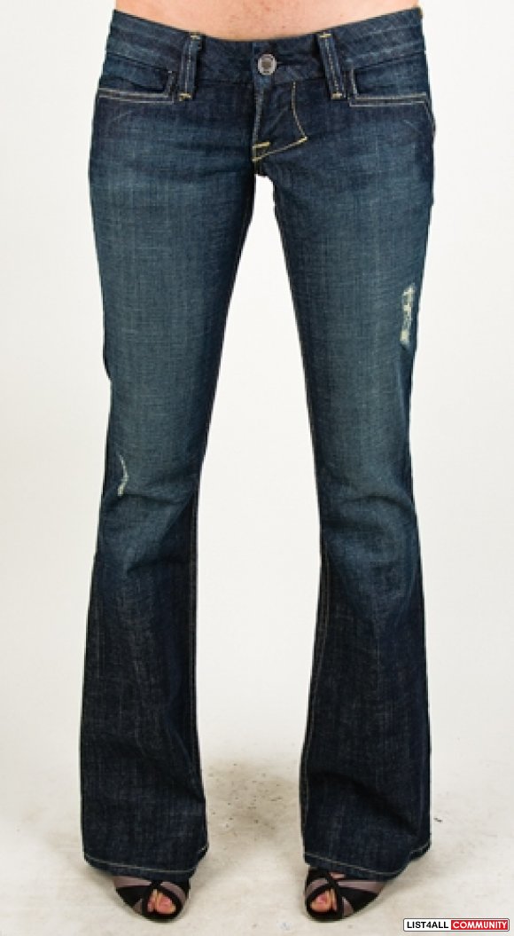 WILLIAM RAST Savoy Ultra Low Rise DUSK Wash Jeans Women's 27