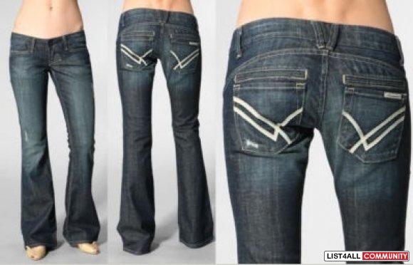 WILLIAM RAST Savoy Ultra Low Rise DUSK Wash Jeans Women's 27