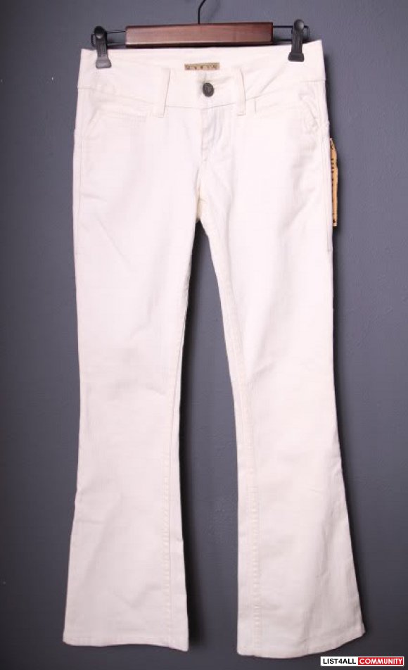 WILLIAM RAST Savoy Snow White Jeans Womens 28
