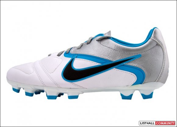 NIKE CTR360 Libretto White Leather Soccer Cleats/Shoes Women's 8