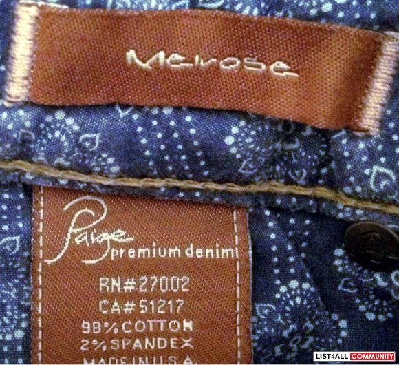 paige melrose jeans