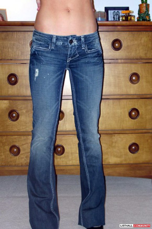 WILLIAM RAST Savoy Low Rise Lapis Wash Jeans Women's 27/28