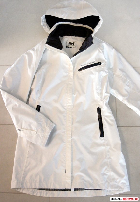 HELLY HANSEN Waterproof 'ELBRUS' Rain Jacket/Coat Womens XS/S