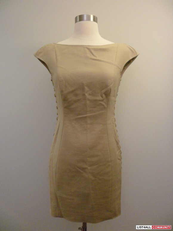 mackage collection - beige dress