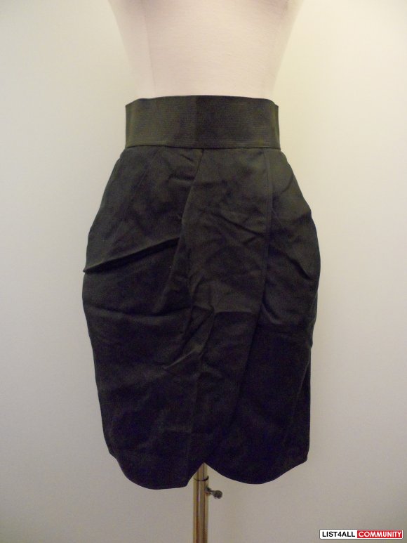 aritzia - wilfred 100% silk skirt