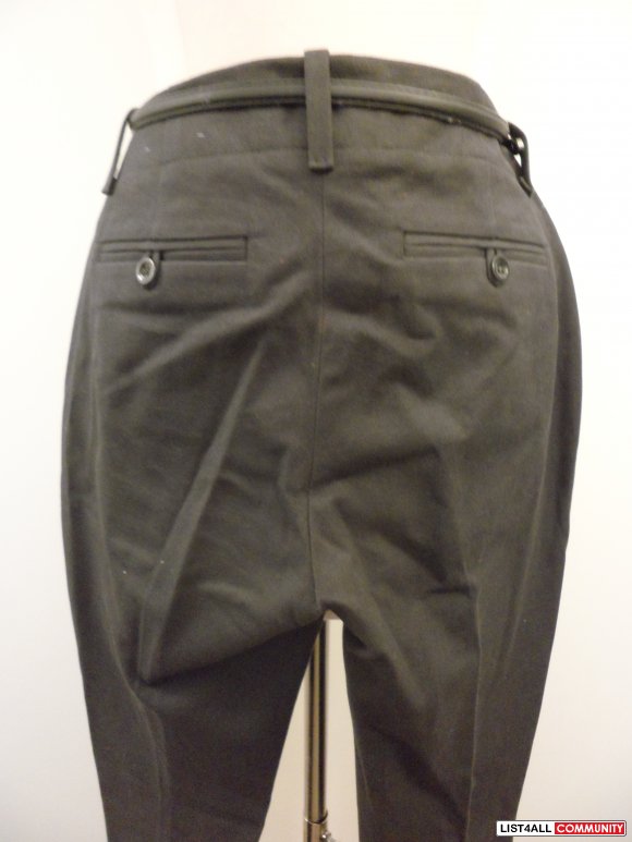 gap - dark grey "true straight" pants