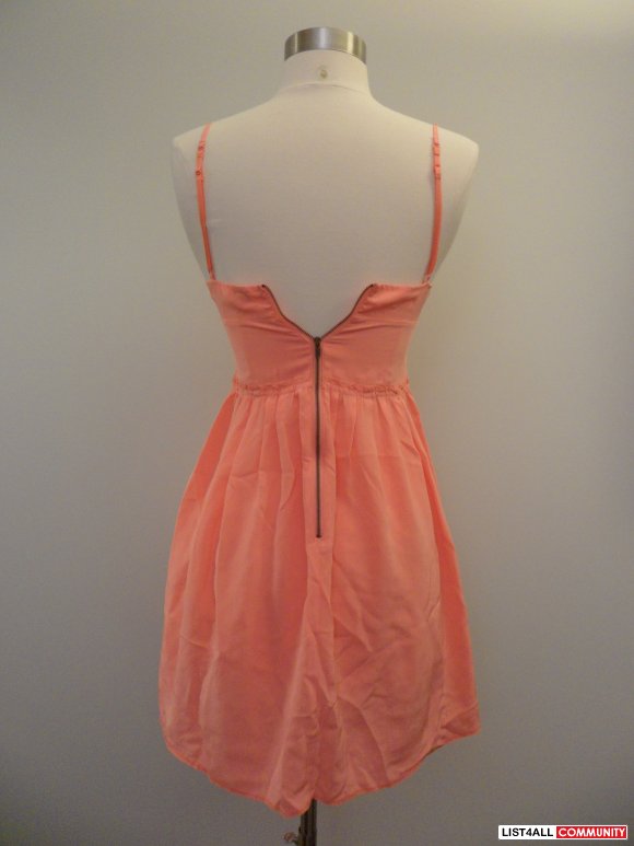 silk dress aritzia