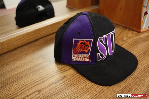 Hats: Vintage Phoenix Suns Starter snapback