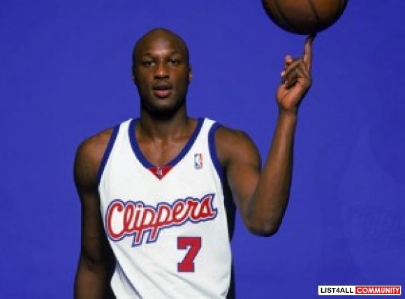 Jerseys: Lamar Odom Los Angeles Clippers Nike jersey