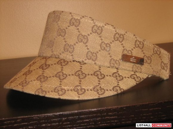 authentic gucci visor