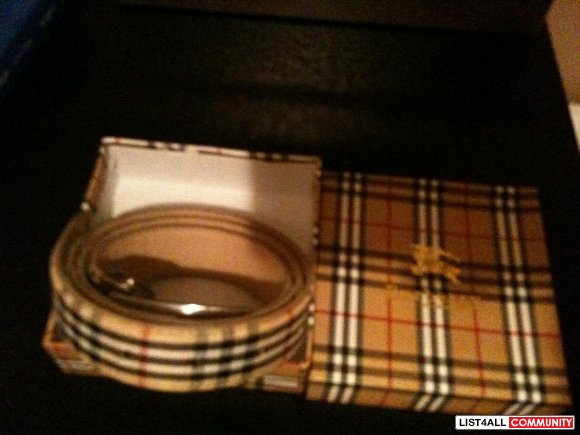 replica burberry belt