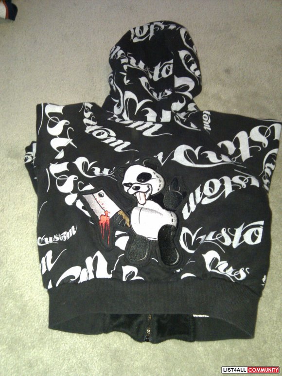 dussault killer panda hoodie