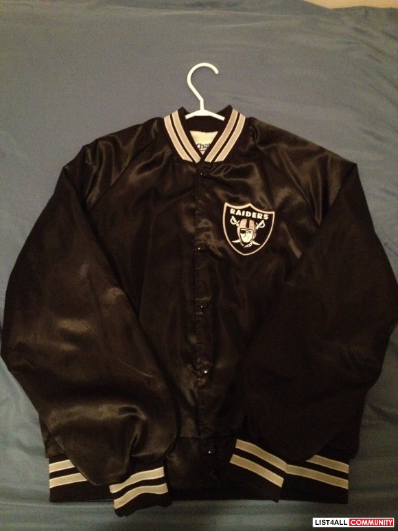Raiders Satin Jacket