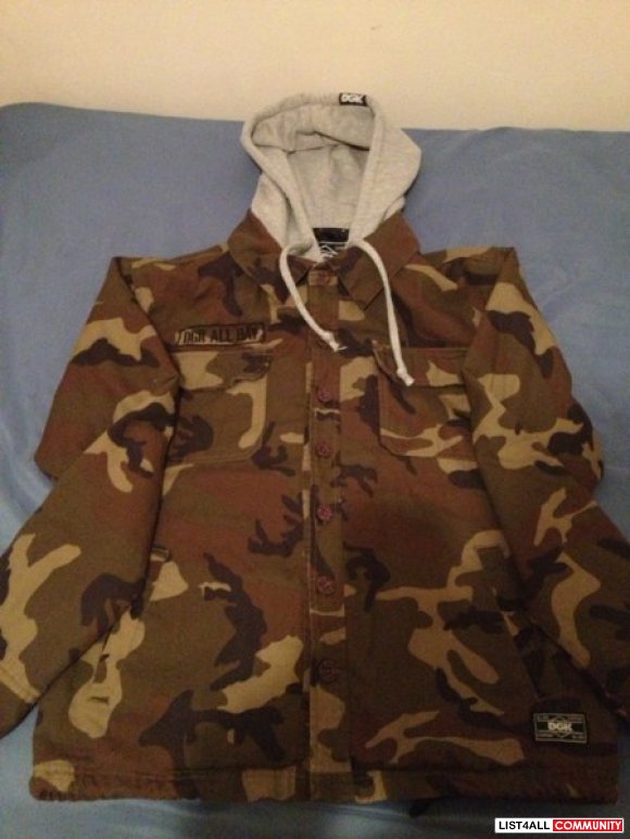 DGK "The Veteran Jacket" in Camo Sz. M