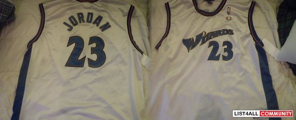 Michael Jordan Wizzards jersey