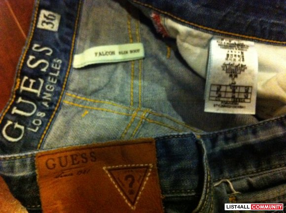 guess falcon slim boot