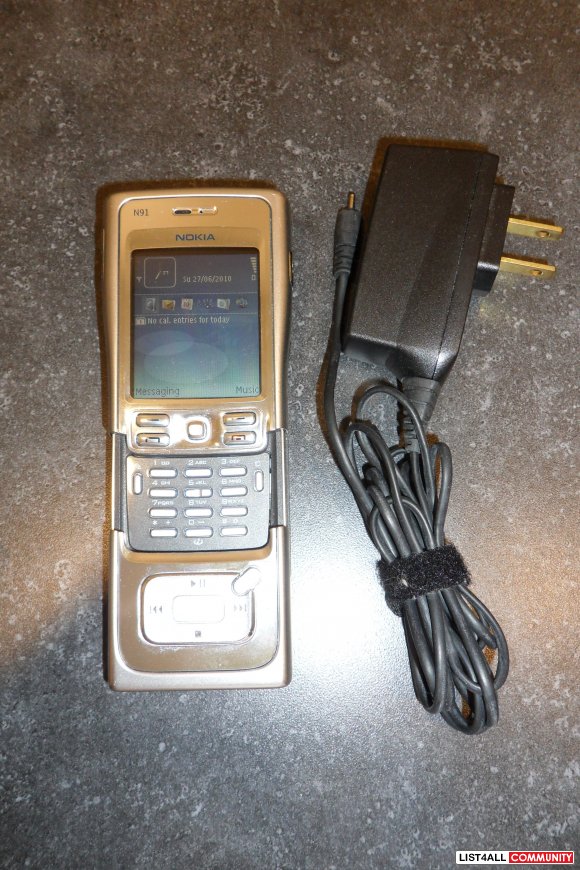 Nokia N91 (Unlocked) Smartphone 4GB