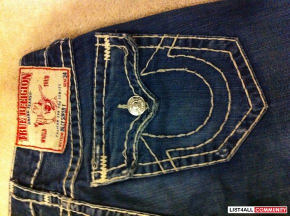 True Relgion Size 30