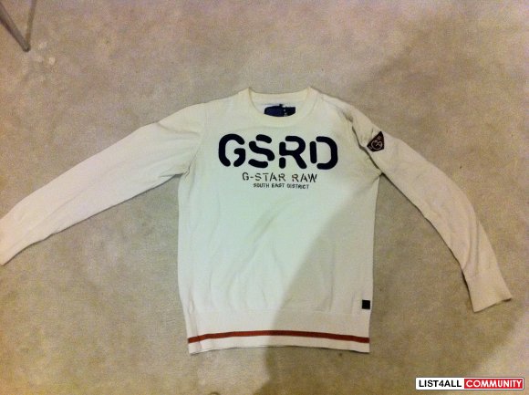 G-Star Crew-neck Sweater Size small