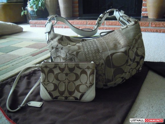 coach hobo wristlet