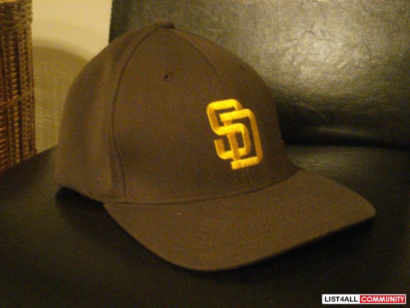SAN DIEGO PADRES NEW ERA FITTED CAP - $20