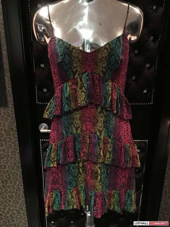 Betsey Johnson Sik Dress Size 10 (does fit more like an 8)