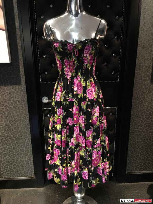 Betsey Johnson Silk Dress Size 10 (would also fit a size 8)
