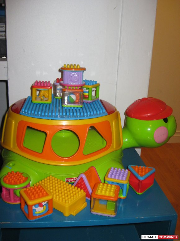 fisher price ride on turtle