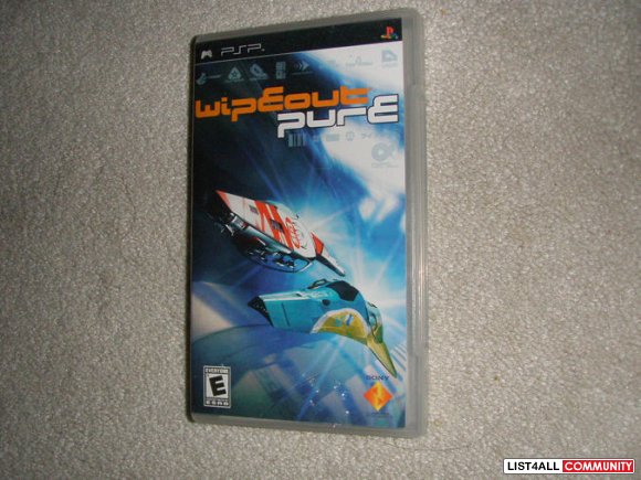 Wipeout Pure (for PSP) - in pretty well Good Condition and Only - $5 (