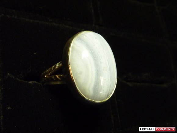 Silver ring, size 9.5