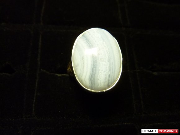 Silver ring, size 9.5