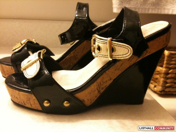 size 6 wedge heels