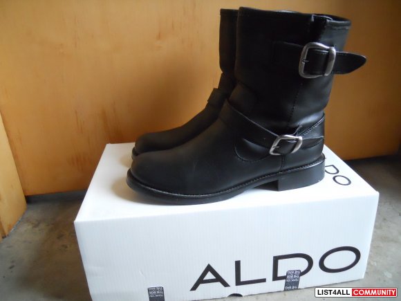 aldo motorcycle boots