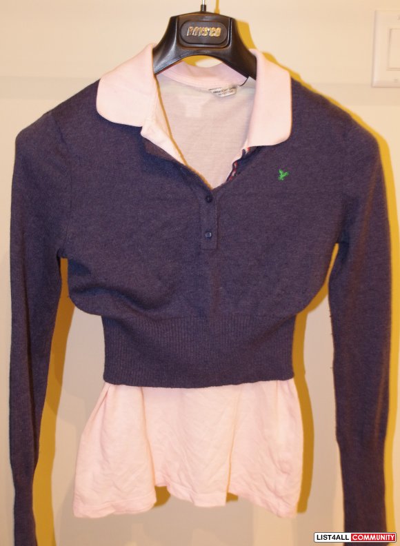 American Eagle Tunic & Long Sleeve Top - Size Extra Small XS