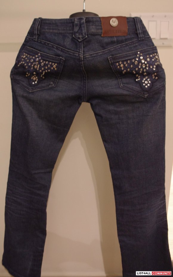 Antik Denim Jeans with Bling - Size 25