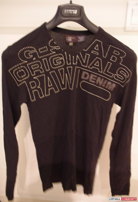 G Star Long Sleeve Top - Size Large