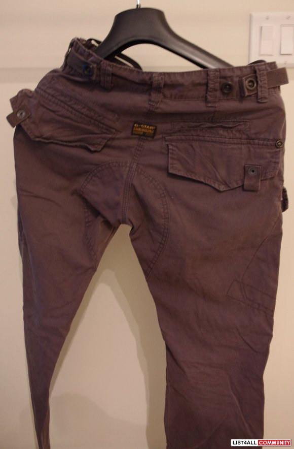 G-Star Cargo Pants - Size 30