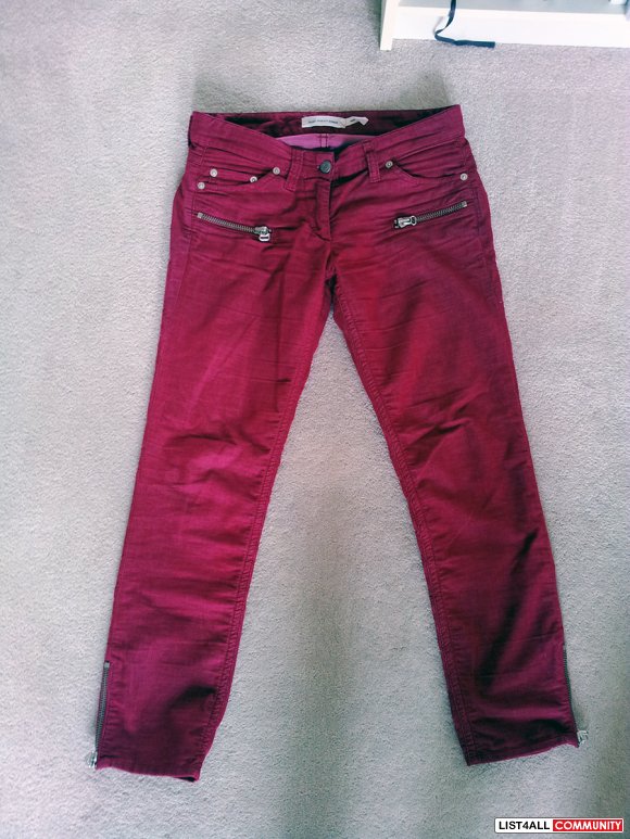 Isabel Marant Corduroy Pants size: EU36