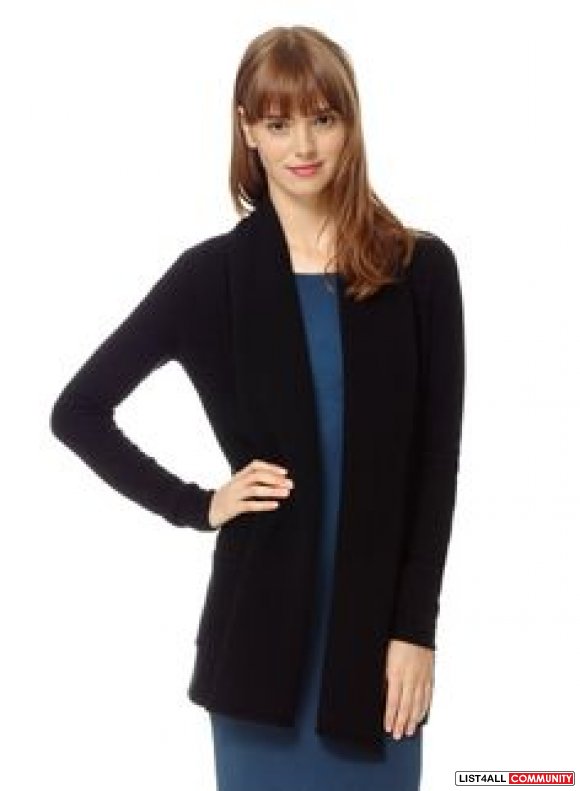 aritzia black cardigan