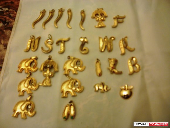 costume jewellery-pendants-no chain