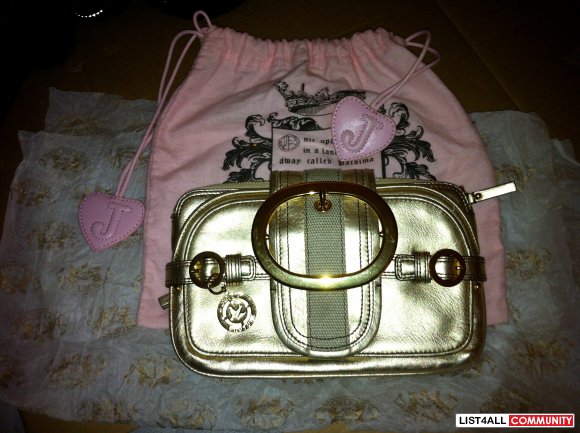 Authentic juicy couture clutch