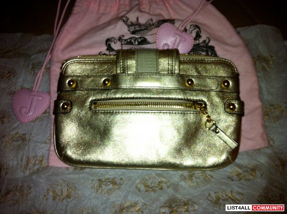Authentic juicy couture clutch